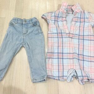 Janie & Jack boys 12-18 month bundle